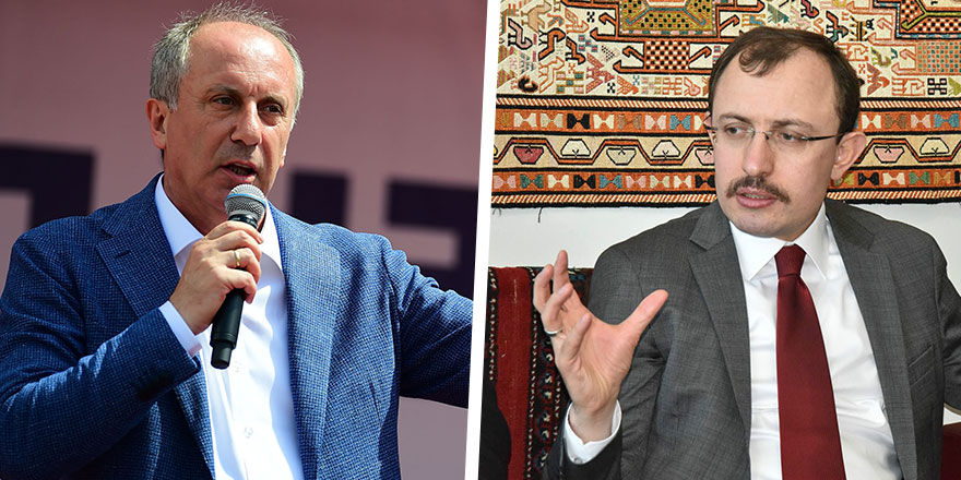 Muharrem İnce'den AKP'li Mehmet Muş'a: "Damat mı yazdırdı bu tweeti?"