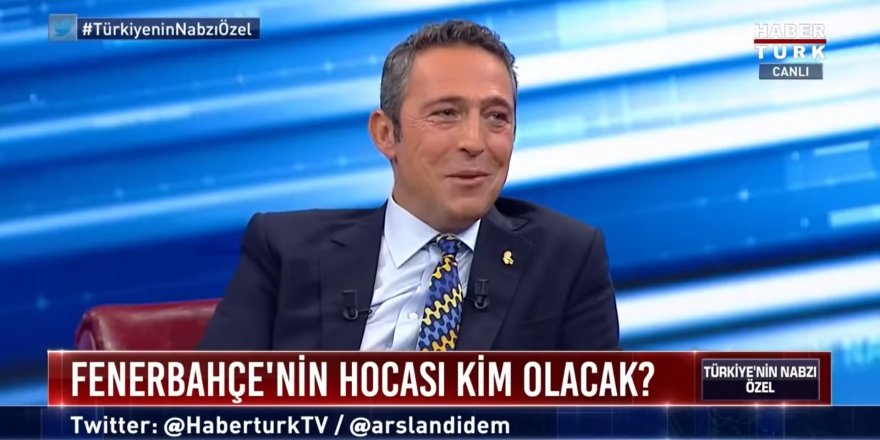 Ali Koç canlı yayında açıkladı: Bir takımla anlaştık