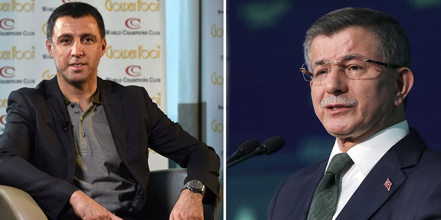 Hakan Şükür ile Ahmet Davutoğlu kavgası büyüyor: Allah belanı versin küçük enişte