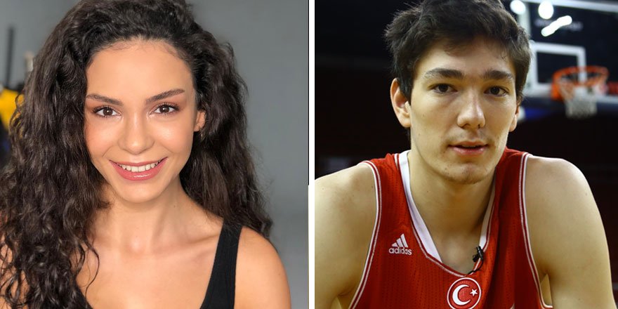 Cedi Osman ile Ebru Şahin dudak dudağa kameralara yakalandı