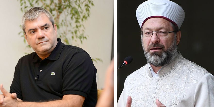 Yılmaz Özdil'den Diyanet İşleri Başkanı Ali Erbaş'a sert sözler: "Nankörlüğünü gösteren..."