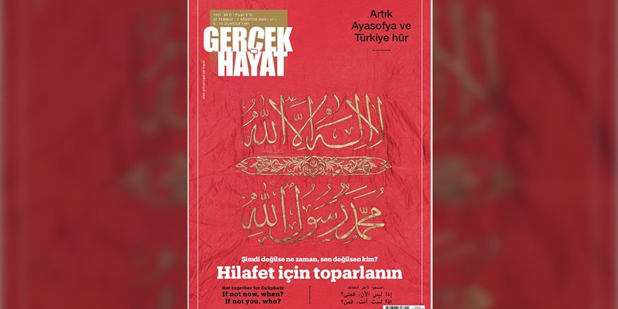 Ayasofya'nın açılışıyla fena gaza geldiler: İktidara yakın dergiden skandal çağrı