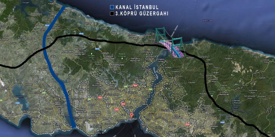 Kanal İstanbul'un yolları da paralı olacak! Bakın ihaleyi kim kazandı