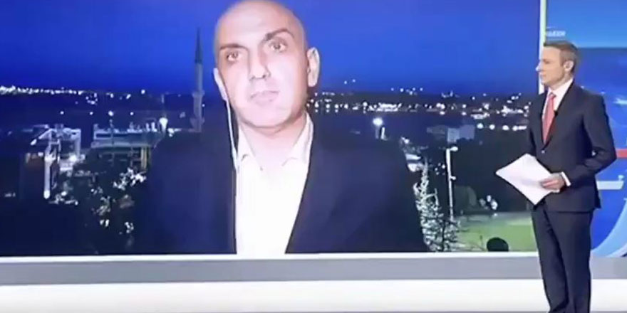 Yunan televizyonuna bağlanan A Haber muhabirinin başına öyle bir şey geldi ki...