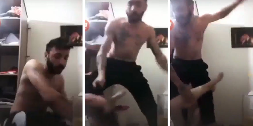 Sosyal medyadan canlı yayınladı... Skandal görüntülere tepki yağıyor