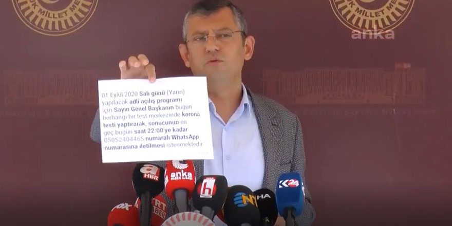 Özgür Özel  Saray'dan gönderilen mektuba çok sinirlendi: Yırtıp attı