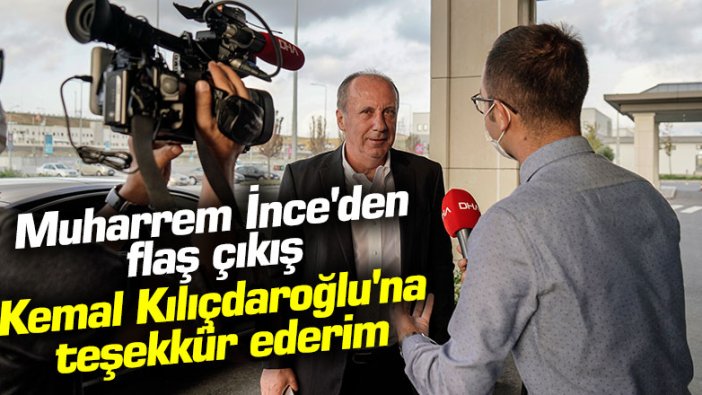 Muharrem İnce’den havalimanında flaş açıklamalar...  Kılıçdaroğlu’na yanıt verdi