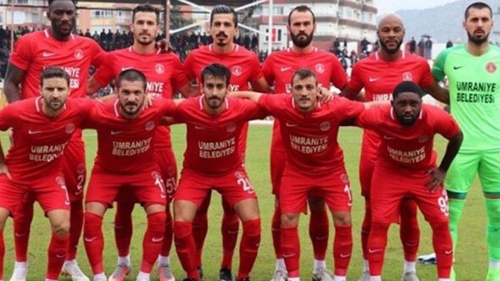 Ümraniyespor'a korona virüs şoku: Tam 14 kişide...