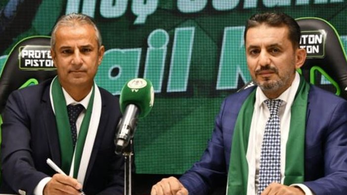 Konyaspor'un yeni hocası imzayı attı 