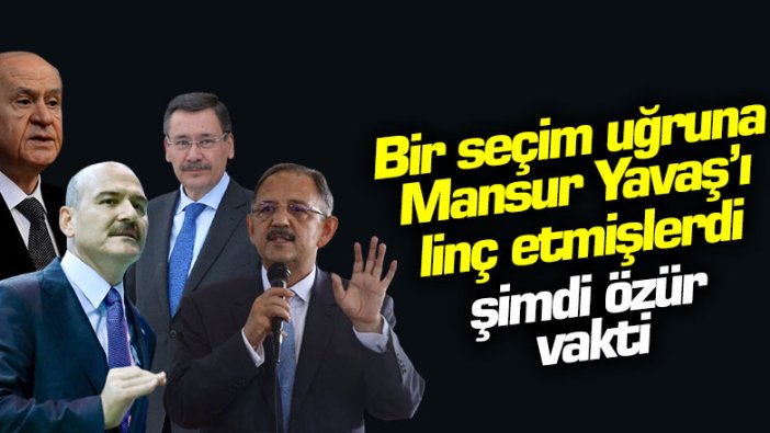 Bir seçim uğruna Mansur Yavaş'ı linç etmişlerdi! Şimdi özür vakti