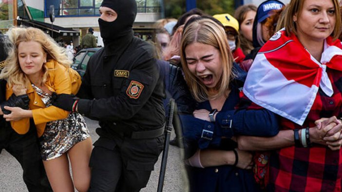 Hepsini yaka paça götürdüler... Şok görüntüler!