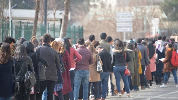 O endeksten işsiz sayısı beklentisi çıkarıldı