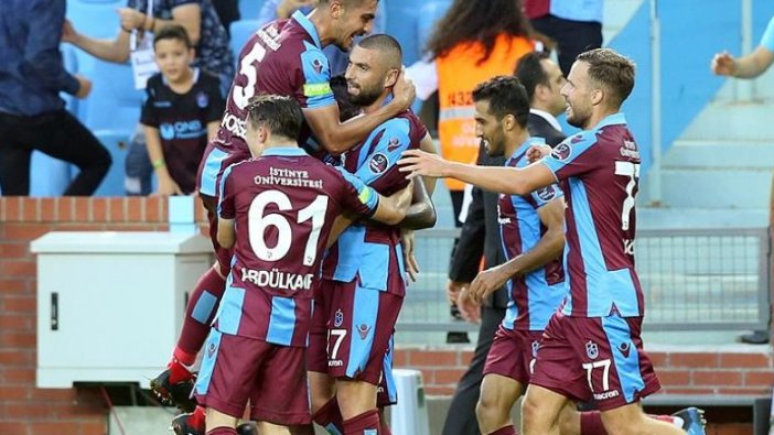 Trabzonspor iç sahada coştu