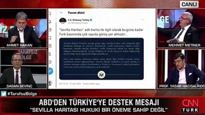 Yanlış bilgi veren Mehmet Metiner doğrusu söylenince dondu kaldı