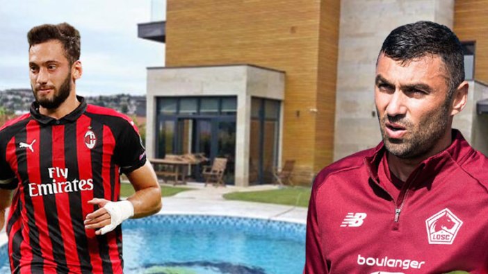 Burak Yılmaz evini Hakan Çalhanoğlu'na sattı: İşte ultra lüks villanın fiyatı