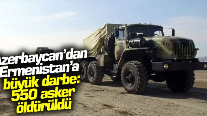 Azerbaycan Savunma Bakanlığı 550'den fazla Ermeni askerin öldürüldüğünü açıkladı