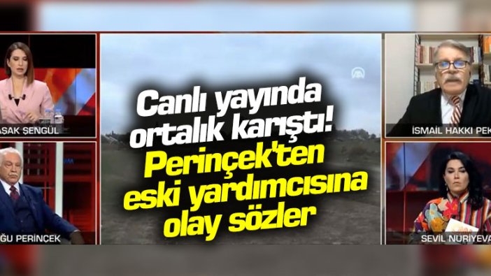 Canlı yayında ortalık karıştı! Perinçek'ten eski yardımcısına olay sözler... Pekin'in de karşılığı sert oldu