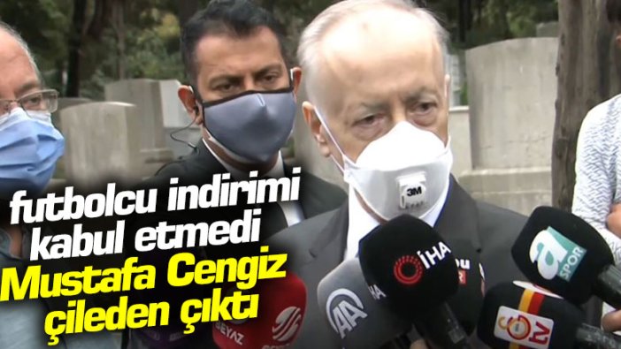 Galatasaray'da 2 futbolcu maaşlarında indirim yapılmasını kabul etmedi, Mustafa Cengiz çileden çıktı