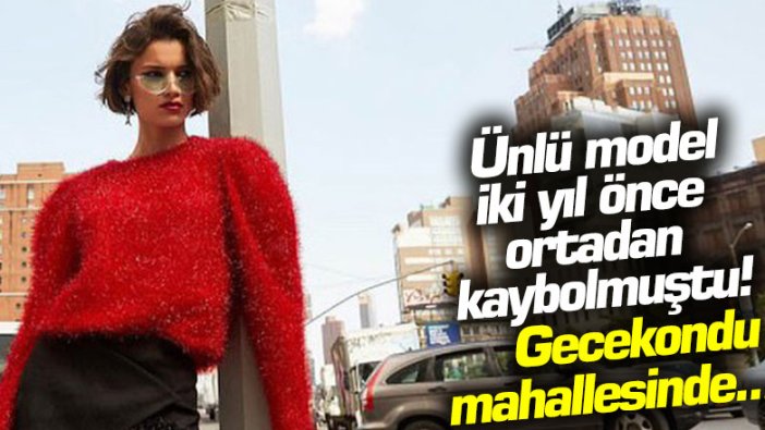 Ünlü model Eloisa Pinto Fontes iki yıl önce ortadan kaybolmuştu! Gecekondu mahallesinde bulundu