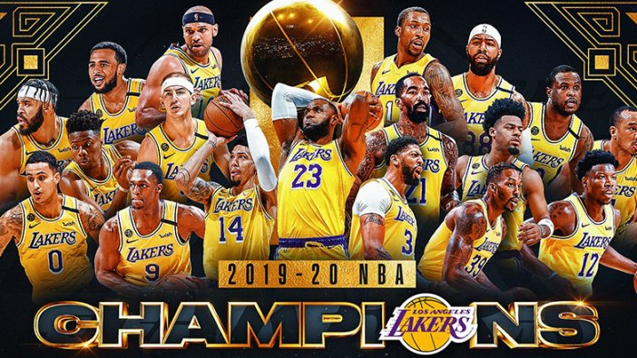 NBA'de şampiyon Los Angeles Lakers oldu