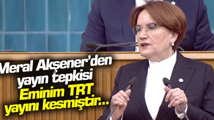 Meral Akşener kötü giden ekonomiyi hatırlattı: Sayın Erdoğan sen önce şatafattan vazgeç
