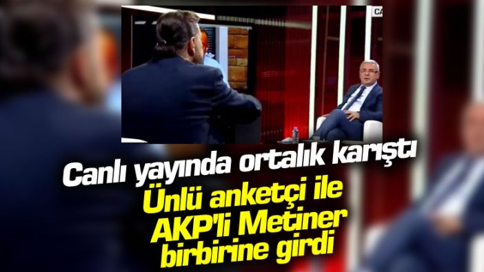 Mehmet Metiner ile Hakan Bayrakçı canlı yayında birbirine girdi