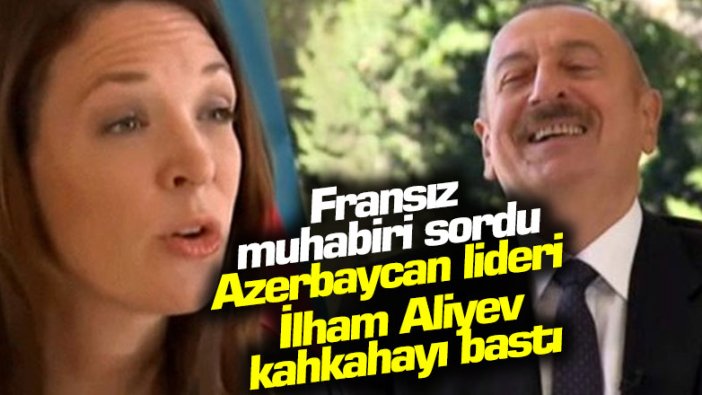 Azerbaycan Cumhurbaşkanı İlham Aliyev'den Türk SİHA'sı sorusuna kahkahalı yanıt