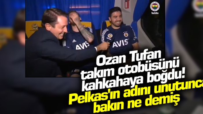 Göztepe - Fenerbahçe maçında Ozan Tufan, Pelkas'ın adını unutunca bakın ne demiş!