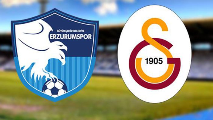 BB Erzurumspor - Galatasaray'ı ağırlayacak! Maç kaçta, hangi kanalda?