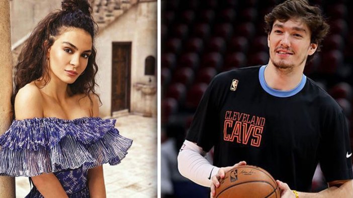 Ebru Şahin ve Cedi Osman'dan aşk paylaşımı