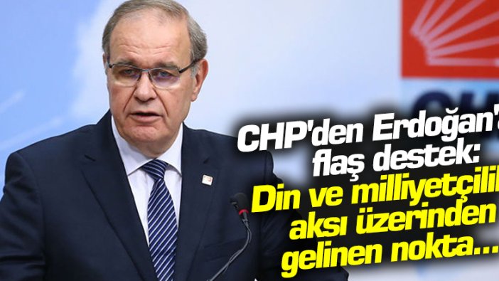 CHP'den Erdoğan'ın Fransız mallarına boykot çağrısına destek