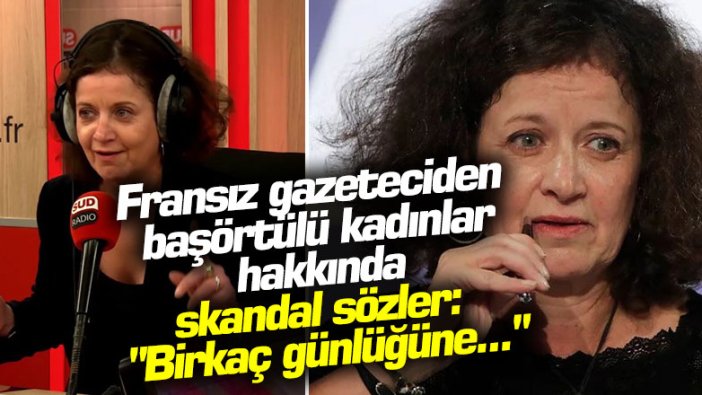 Fransız gazeteci Elisabeth Levy'den Müslümanlar için skandal sözler!