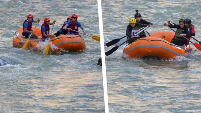 Türkiye Rafting Şampiyonası Zap Vadisi'nde başladı