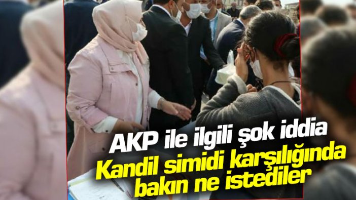 AKP ile ilgili şok iddia! Kandil simidi karşılığında bakın ne istediler