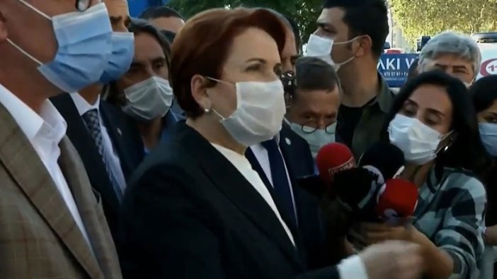 Meral Akşener depremin vurduğu İzmir'de 