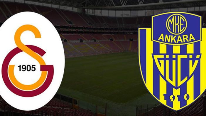 Galatasaray-Ankaragücü maçı 1-0 bitti