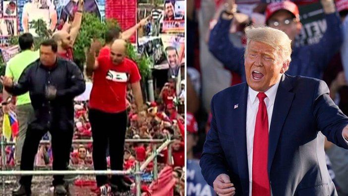 Maduro, Trump'ın Chavez'i taklit ettiğini söyledi