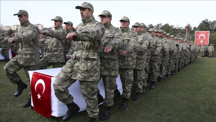 Bedelli askerler yemin etti