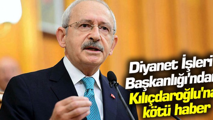 Diyanet İşleri'nden CHP lideri Kemal Kılıçdaroğlu'nun avukatı Celal Çelik'e suç duyurusu