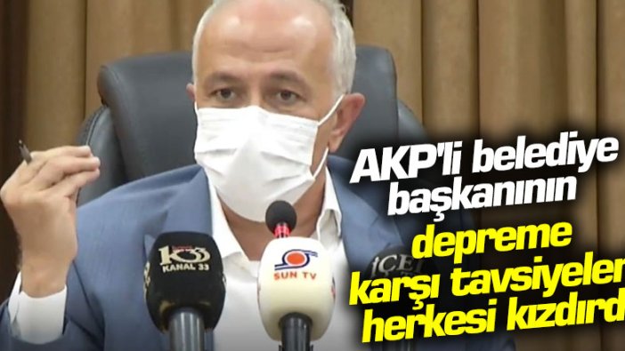 AKP'li belediye başkanı Mustafa Gültak'ın depreme ilişkin sözleri herkesi kızdırdı