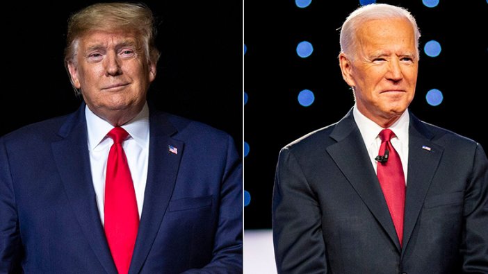 ABD Başkanlık seçimlerinde Biden ve Trump'tan son yorumlar geldi