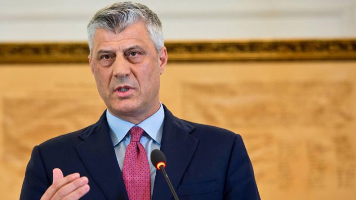 Kosova Cumhurbaşkanı Haşim Thaçi istifa etti