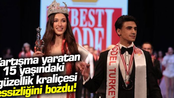 33. Best Model Türkiye Yarışması'nda birincisi Melisa İmrak sessizliği bozdu