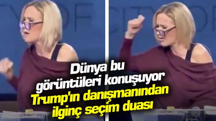 ABD Başkanı Donald Trump'ın danışmanı  Paula White-Cain'ın seçim duası gündem oldu