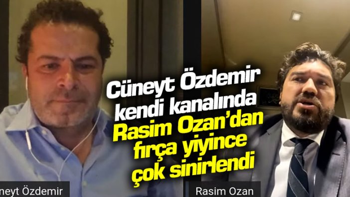 Berat Albayrak'ın istifasını konuşan Cüneyt Özdemir ile Rasim Ozan Kütahyalı canlı yayında birbirine girdi