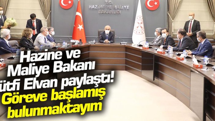 Hazine ve Maliye Bakanı Lütfi Elvan paylaştı, Berat Albayrak'a da teşekkür etti