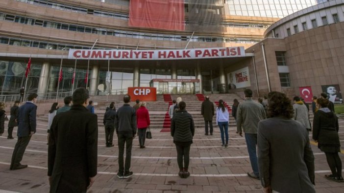 Atatürk, CHP Genel Merkezi önünde böyle anıldı