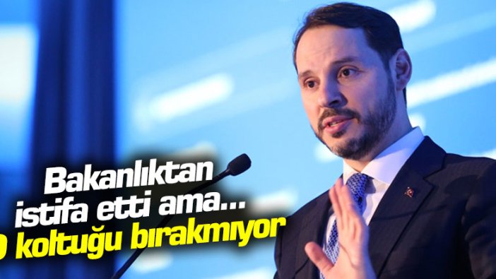 Berat Albayrak, bakanlıktan istifa etti ama Türkiye Varlık Fonu’ndaki görevi sürüyor