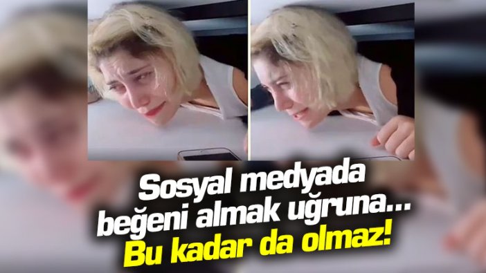 Enkaz altındaki insanları taklit etti, TikTok'ta paylaştı