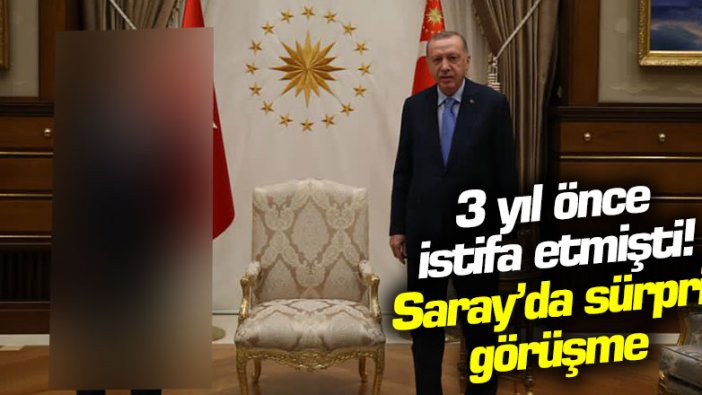 Cumhurbaşkanı Erdoğan görevden aldığı Melih Gökçek ile Saray'da görüştü